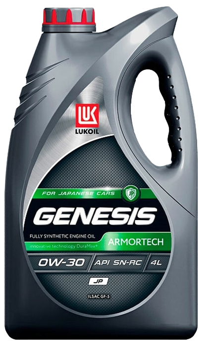 Моторное масло Лукойл Genesis Armortech JP 0W30, 4л